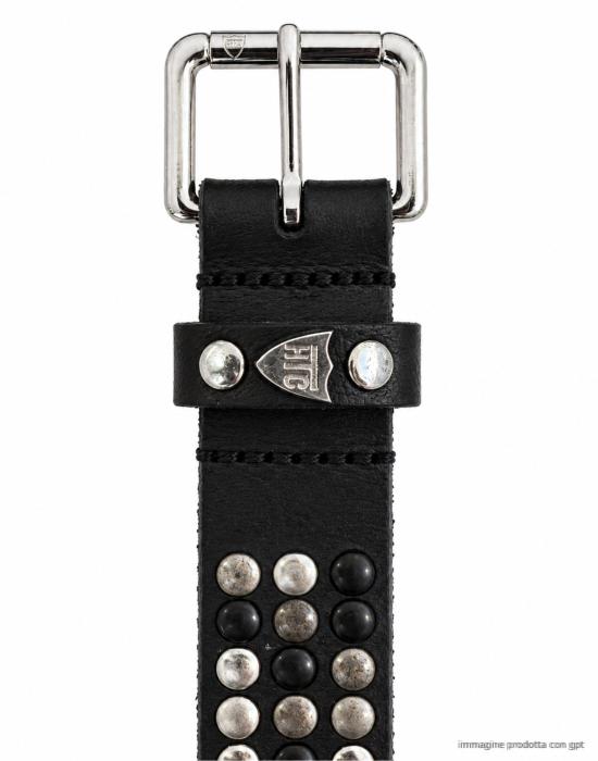 26FW 에이치티씨 가죽 벨트 3000 BLKSLV01 - HTC