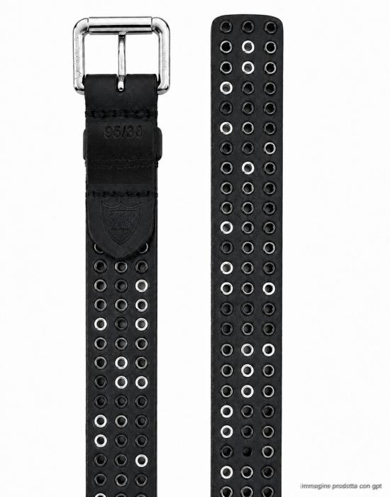 26FW 에이치티씨 가죽 벨트 3000 BLKSLV01 - HTC
