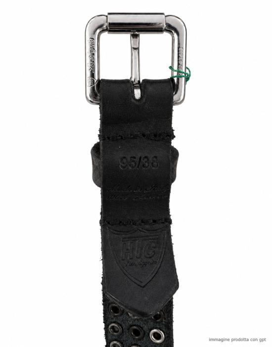 26FW 에이치티씨 가죽 벨트 3000 BLKSLV01 - HTC