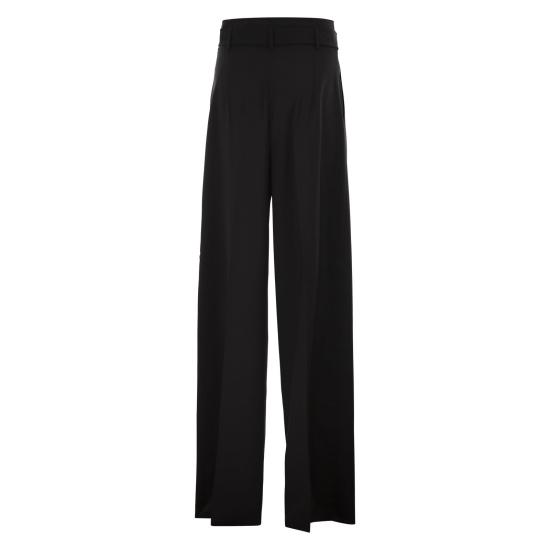 26FW 막스마라 스튜디오 스트레이트 팬츠 2626136021600 BLACK - MAX MARA STUDIO