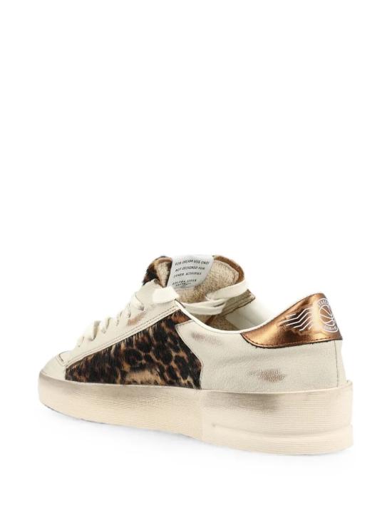 26FW 골든구스 스니커즈 GWF00333 F008491 81551 81551 BEIGE BROWN BLACK LEO WHITE - GOLDEN GOOSE