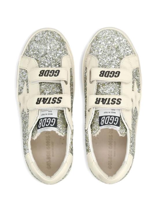 26FW [키즈] 골든구스 스니커즈 GTF00111 F005314 65195 65195 PLATIMNUM CREAM - GOLDEN GOOSE