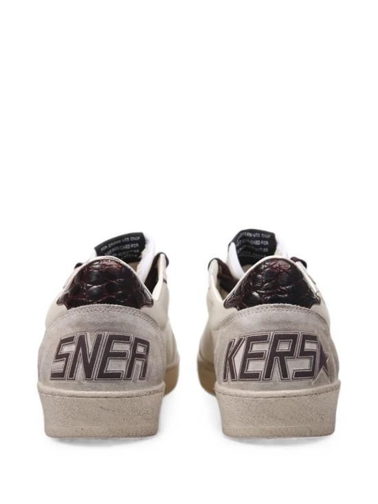 26FW 골든구스 스니커즈 GMF00117 F008735 15985 15985 CREAM GREY BEIGE BURGUNDY - GOLDEN GOOSE