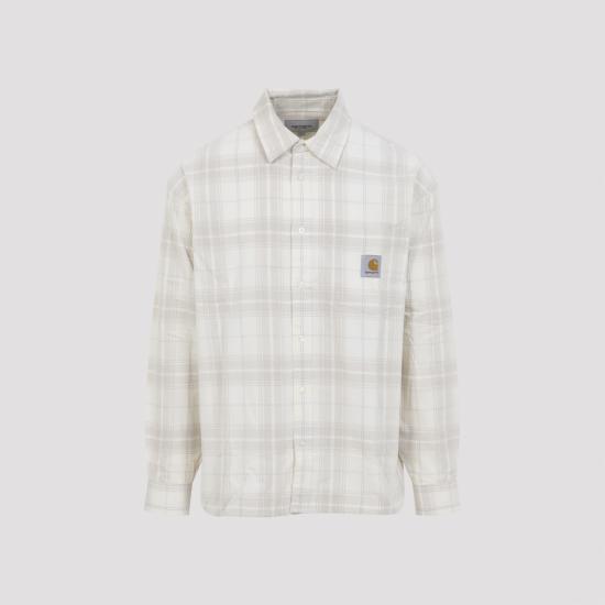 26FW 칼하트 WIP 롱슬리브 윌버 셔츠 I0359533J3XX03 WILBER CHECK NATURAL