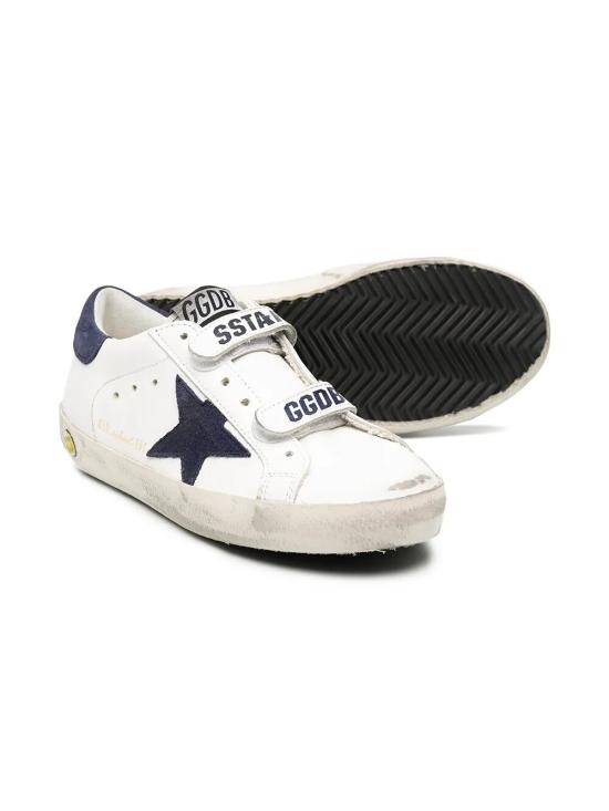 26FW [키즈] 골든구스 스니커즈 GYF00111 F000418 10304 10304 WHITE BLUE DEPTHS - GOLDEN GOOSE