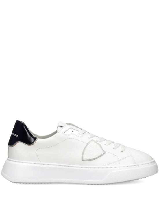 26FW 필립모델 스니커즈 BTLU V018 V018 CALF WHITE NAVY BLUE
