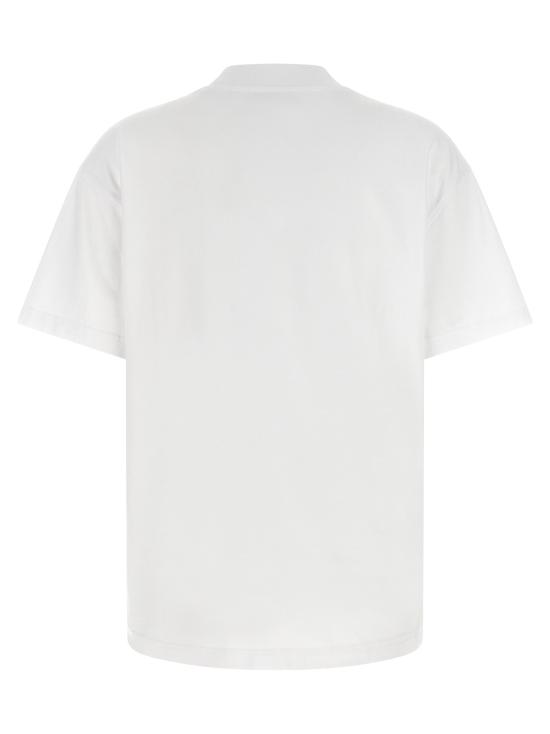 26FW 오프화이트 반팔 티셔츠 빅 로고 북키쉬 티셔츠 화이트 - OFF WHITE