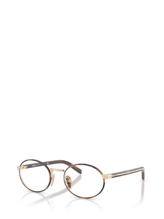 26FW 프라다 안경 PR B55V 20L1O1 PALE GOLD JUNIPER TORTOISE - PRADA