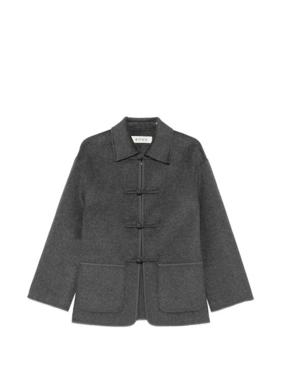 26FW 로에 자켓 42011409DARKGREYMELANGE Gray