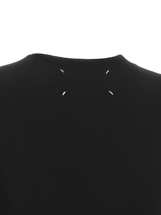 26FW 마르지엘라 긴팔 티셔츠 블랙 긴팔 크루넥 바디수트 - MAISON MARGIELA