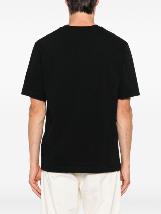 26FW 자크뮈스 그로그랭 로고 티셔츠 TSM00133AJ00226 990 Black - JACQUEMUS