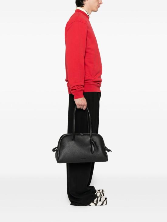 26FW 자크뮈스 투리스모 소프트 볼링백 BAU00417AC03A03 990 Black - JACQUEMUS