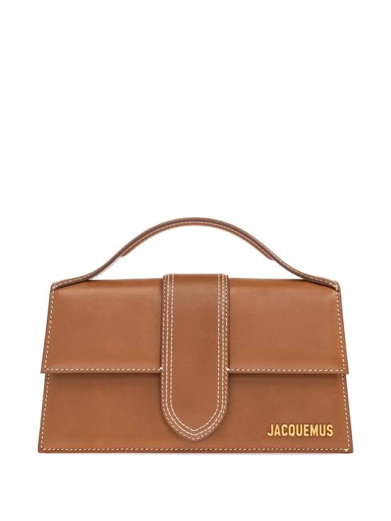 26FW 자크뮈스 라지 밤비노 크로스바디 플랩 백 BAW00007AC01C04 811 Light brown