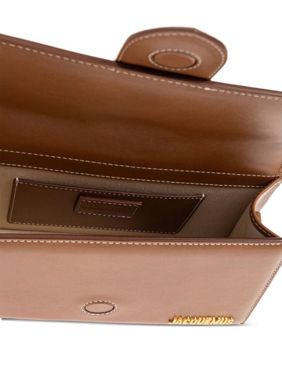 26FW 자크뮈스 라지 밤비노 크로스바디 플랩 백 BAW00007AC01C04 811 Light brown - JACQUEMUS