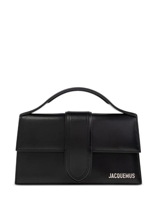 26FW 자크뮈스 라지 밤비노 크로스바디 플랩 백 BAW00007BC01C01 99S Black silver
