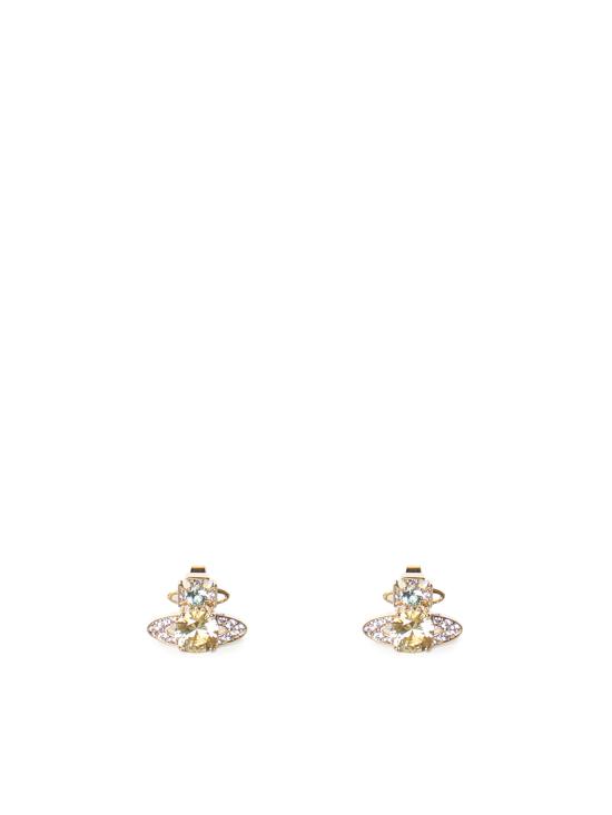 26FW 비비안웨스트우드 이어링 6201034M 02RA32RA32 GOLD LIGHT TURQUIOSE LIGHT