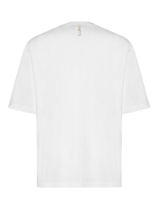 26FW 자크뮈스 로고 프린트 장식 티셔츠 TSM00639AJ00289 100 WHITE - JACQUEMUS