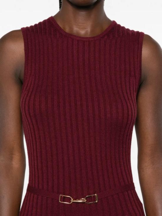 26FW 가브리엘라허스트 롱 원피스 4269600A004BDX Bordeaux - GABRIELA HEARST