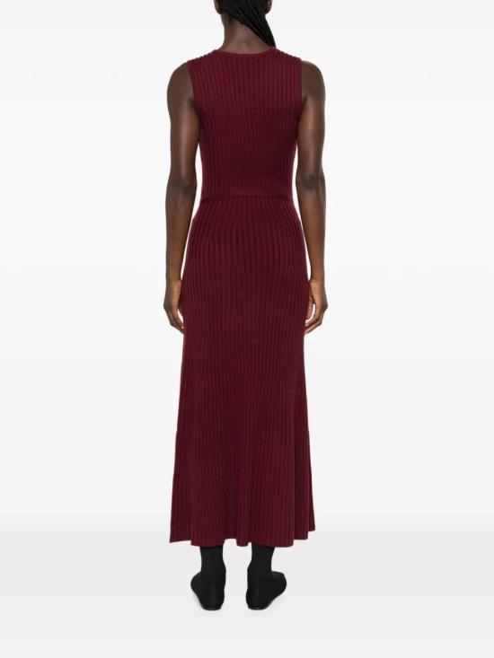26FW 가브리엘라허스트 롱 원피스 4269600A004BDX Bordeaux - GABRIELA HEARST