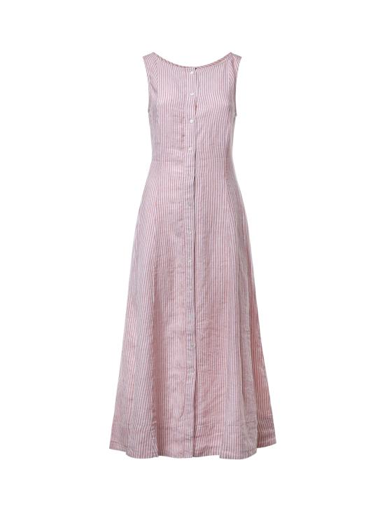 26FW 폴로 랄프로렌 미디 원피스 211B17459 002 Mauve White