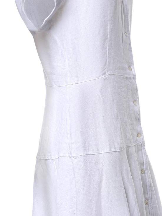 26FW 폴로 랄프로렌 미디 원피스 211B22538 001 WHITE - POLO RALPH LAUREN