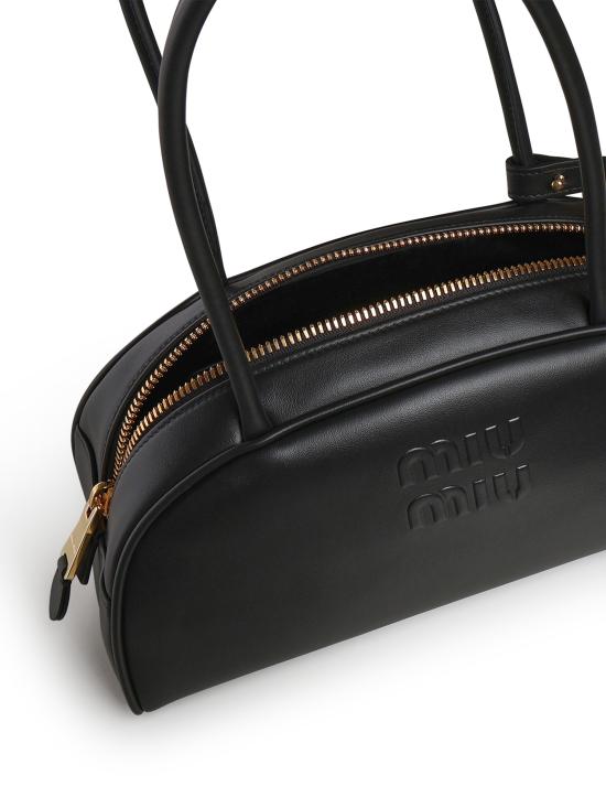 26FW 미우미우 토트백 5BB193 2CRWF0002 BLACK - MIU MIU