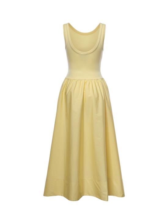 26FW 폴로 랄프로렌 롱 원피스 211B17480 001 BIRD YELLOW - POLO RALPH LAUREN