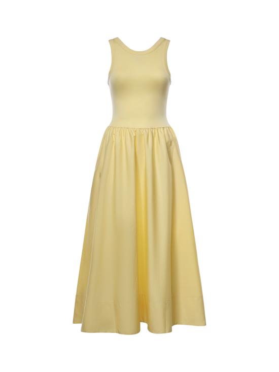 26FW 폴로 랄프로렌 롱 원피스 211B17480 001 BIRD YELLOW