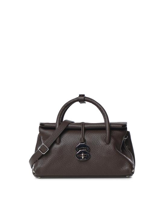 26FW 자넬라토 토트백 068750 1120000Z1163 BROWN CASTEL DEL MONTE