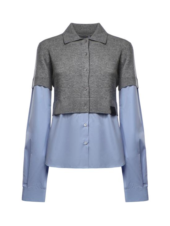 26FW 스텔라 맥카트니 스웨터 6K1237 3S26581262 GREY BLUE