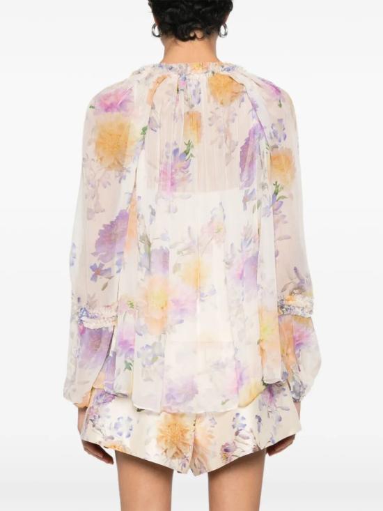 26SS 짐머만 블라우스 7921TS261CRDA MULTICOLOR - ZIMMERMANN