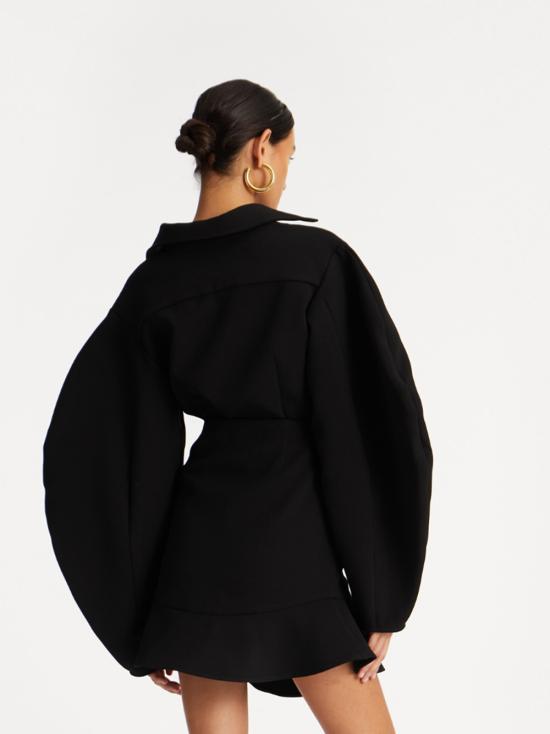 26FW 로테이트 바이 크리스텐슨 셔츠 115044100 NERO - ROTATE BY BIRGERCHRISTENSEN