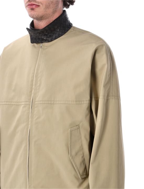 26SS 보테가베네타 컴팩트 코튼 자켓 852530V6KO02549 BEIGE - BOTTEGA VENETA