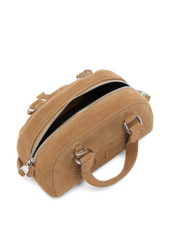 26FW 디젤 1DR 돔 스웨이드 미니 볼링백 X10720P9026T2169 BEIGE - DIESEL