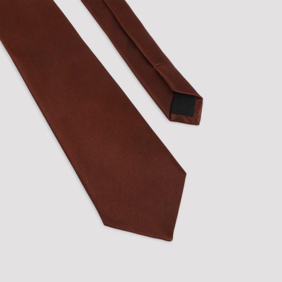 26SS 생로랑 넥타이 8583553Y0116300 ROSSO - SAINT LAURENT