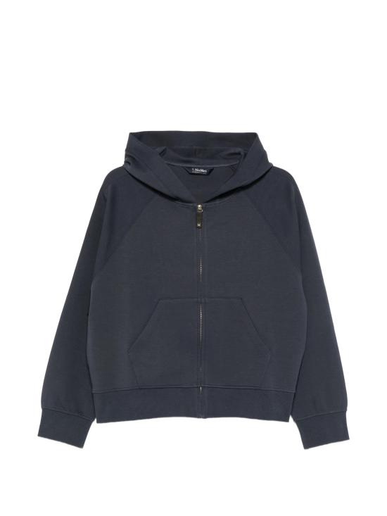26SS 에스막스마라 후드 티셔츠 2619921033600005 BLUE