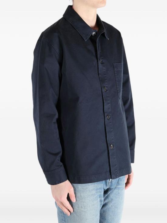 26SS 생로랑 코튼 카산드라 오버셔츠 861004Y04VD5109 BLU - SAINT LAURENT