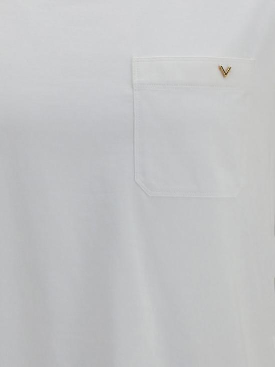 26FW 발렌티노 가라바니 반팔 티셔츠 9V3MG10VBGR0BO BIANCO - VALENTINO GARAVANI