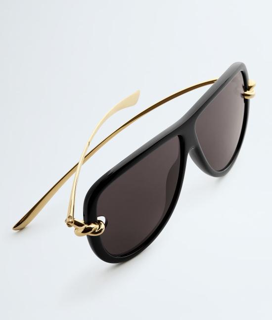 26FW 보테가베네타 선글라스 A002JCVBL801280 Black - BOTTEGA VENETA
