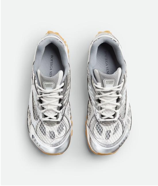 26FW 보테가베네타 스니커즈 741357V2X401425 Silver - BOTTEGA VENETA