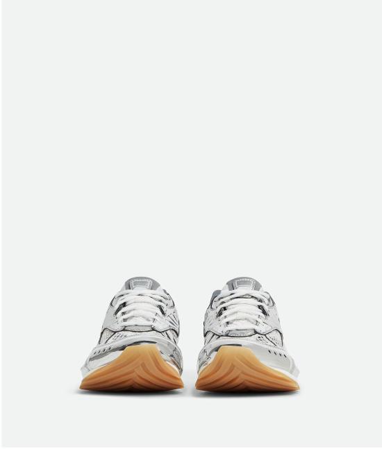 26FW 보테가베네타 스니커즈 741357V2X401425 Silver - BOTTEGA VENETA