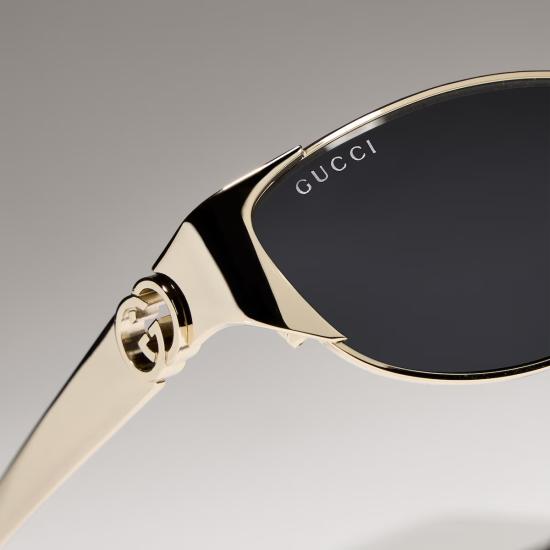 26FW 구찌 선글라스 A000PJI33308012 Gold - GUCCI