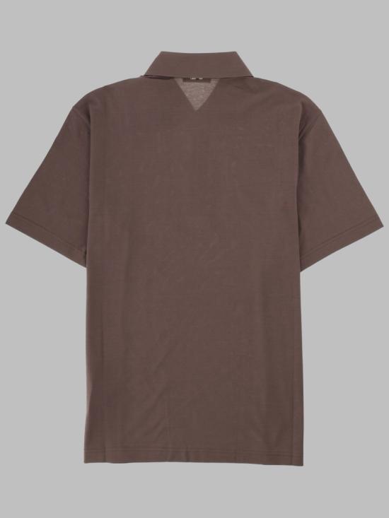26FW 에르노 폴로 티셔츠 JPL00115U 520058800 DARK BROWN - HERNO
