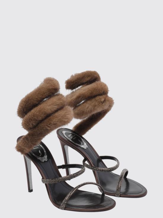 26FW 르네 카오빌라 힐/펌프스 C12646105RS06 X920 Brown - RENE CAOVILLA