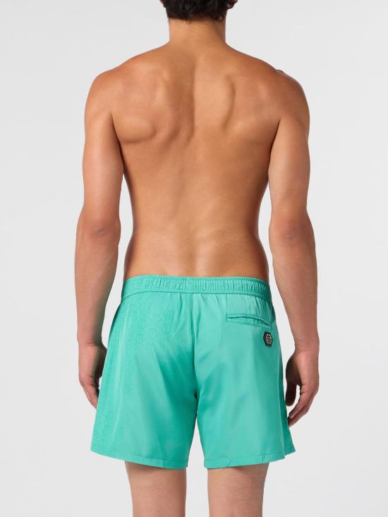 26SS 필립 플레인 스윔팬츠 SAFCMMT0426PTE088N 05 Green - PHILIPP PLEIN