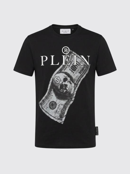 26SS 필립 플레인 반팔 티셔츠 UAFCMTK9368PJY002N 02 Black - PHILIPP PLEIN