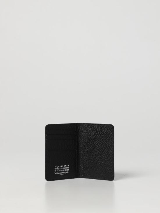 26SS 마르지엘라 보빈 레더 카드 홀더 SA1VX0011P4455 T8013 Black - MAISON MARGIELA