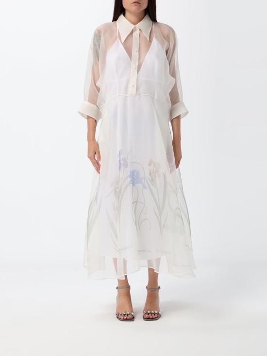 26SS 알베르타 페레티 롱 원피스 04421650 1888 Blush Pink