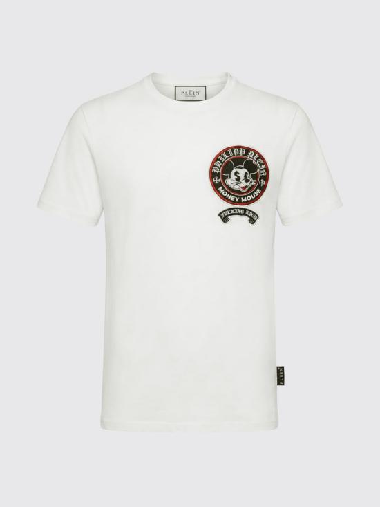 26SS 필립 플레인 반팔 티셔츠 UAFCMTK9399PJY002N 01 White - PHILIPP PLEIN