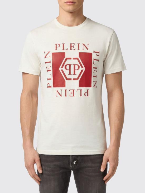 26SS 필립 플레인 반팔 티셔츠 UAFCMTK9412PJY002N 01 White